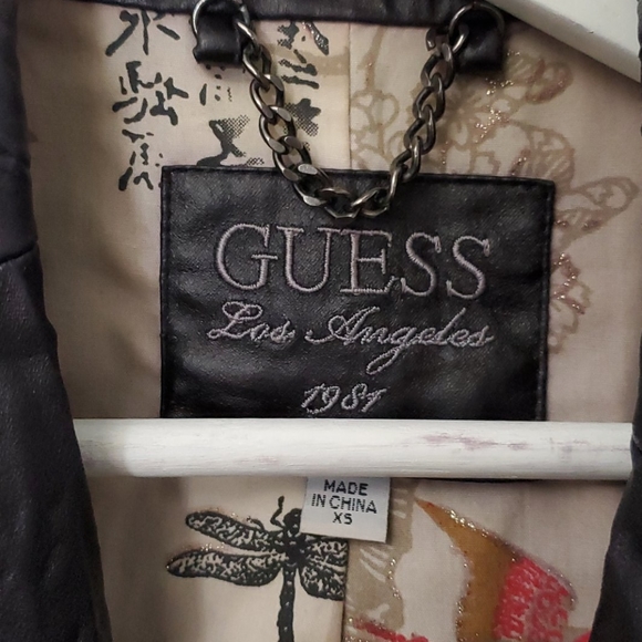 Guess faux leather crop jacket - Picture 2 of 5